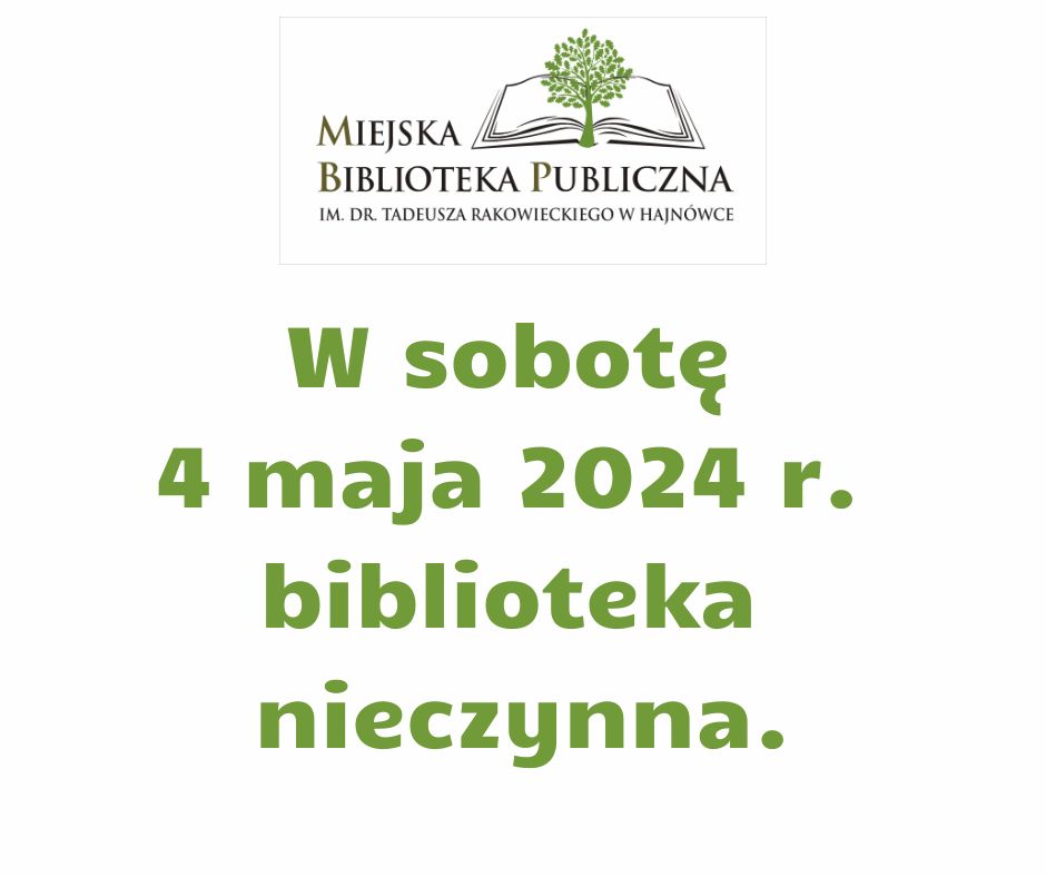 4maja nieczynne